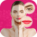 makeup tips android application logo